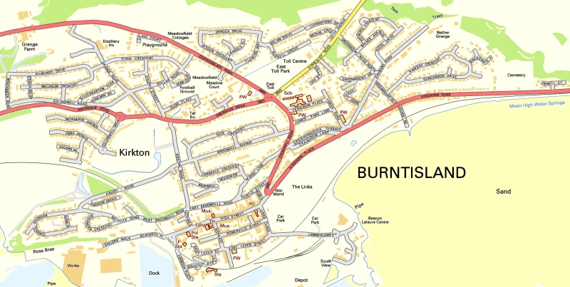 Burntisland streets