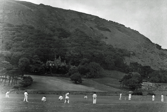 A group of people playing cricket
Description automatically generated with medium confidence