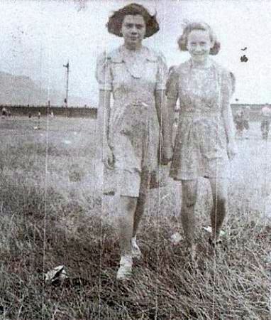 Margot Morrison and Nancy Ramsay c1945